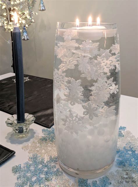 diy winter wonderland centerpieces|simple winter wonderland decorations.